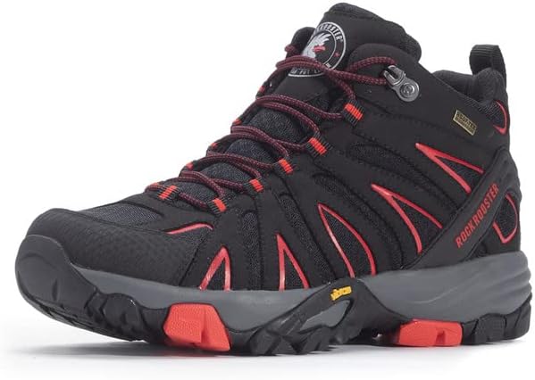 ROCKROOSTER Bedrock - Womens Fashion Urban Waterproof Anti-Fatigue Outdoor Hiking Boots Hiking Shoes