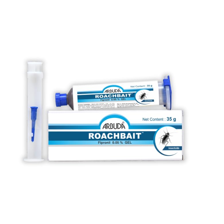 Roachbait Cockroach Killer Gel - Fast-Acting Roach Bait for Indoor Use, Safe for Kids & Pets - Eliminates for Home, Kitchen, Cockroaches - Long-Lasting Protection - 35g (Pack of -1)-image-11
