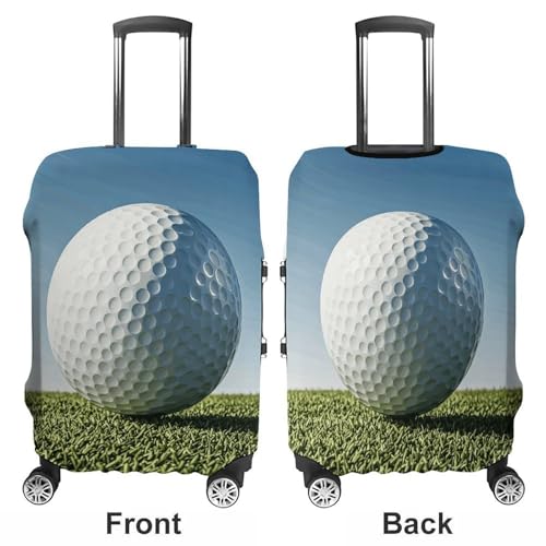 Golf Ball Luggage Cover, Washable Elastic Suitcase Cover Protector Fit 18-32 Inch Luggage3
