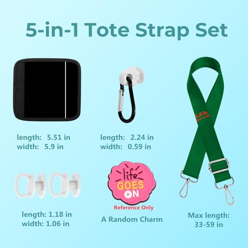 Image of Strap Wrap Clips Buttons Charm Accessories for Bogg Bag