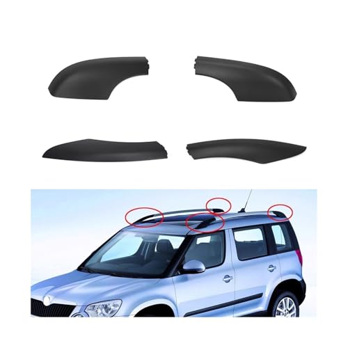 Cache de barres de toit Skoda Yeti SUV protection de porte-bagages rail droit 5LD860146