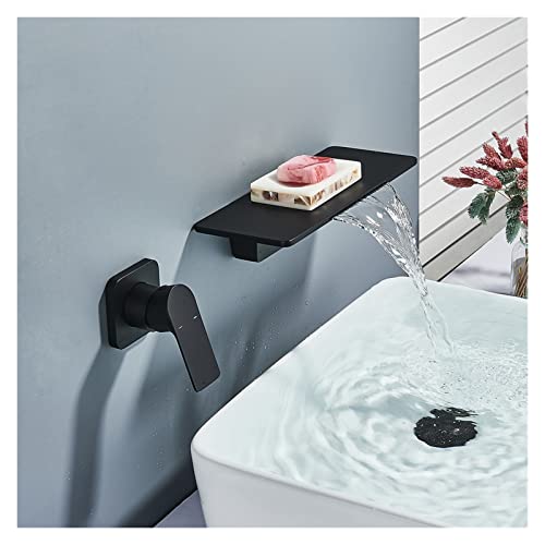 Robinet cascade de salle de bain mural pour vasque moderne