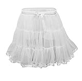 Mdchen 2 Schicht Petticoat Tutu Rock