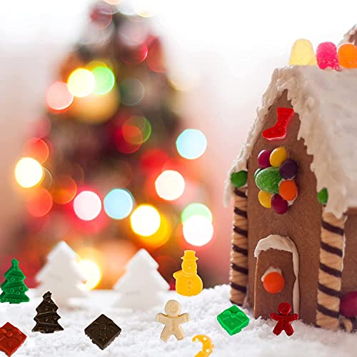 Ailehopy CMS-0517 Silicone Chocolate Candy Molds - Set Of 6 Christmas Shapes thumb #5