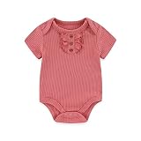 TONE body z krótkim rękawem dla noworodków, chłopców i dziewczynek, 0-3m/3-6m/6-9m/9-12m, bawełna, 3-6 miesięcy