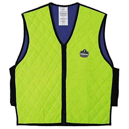 Ergodyne Chill-Its 6665 Evaporative Cooling Vest - Lime, Medium