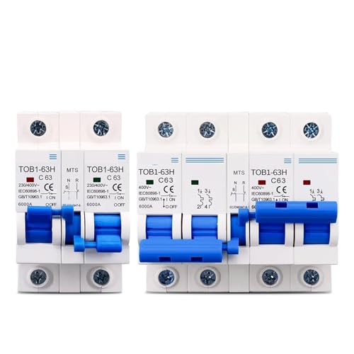 Interrupteur de transfert manuel pour basculer de source électrique sans danger