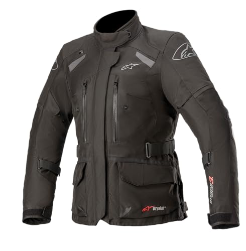 Alpinestars Women Stella Andes V3 Drystar Jacket, M, Dark Blue/Black