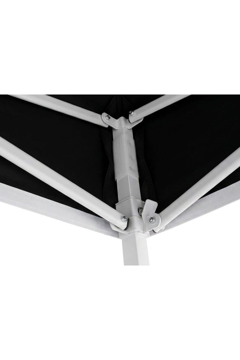 Carpa Plegable 3x2 Eco - Negro | Impermeable - Cenador ideal para Jardín, Playa, Terrazas
