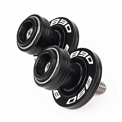 Curseurs de cadre moto CNC 10mm avec bobines bras oscillant pour levage sécurisé