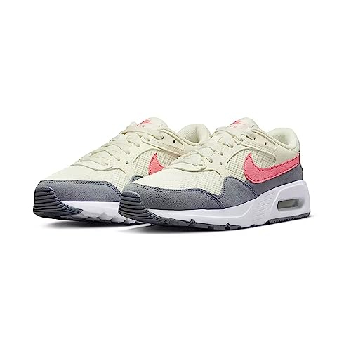 Nike, Sneaker Donna, Sail Coral Chalk Bianco, 36.5 EU