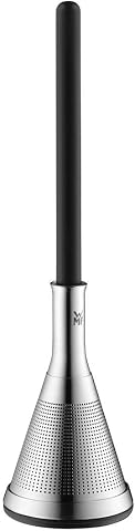 WMF TeaTime Çay Demleme Süzgeci, 13,5 cm, Ø 3,8 cm, Çay ve Baharat Demleme Çubuğu, Cromargan® Yüksek Kaliteli Parlak Paslanmaz Çelik, Plastik