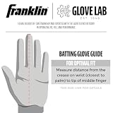 Franklin Sports MLB Pro Classic rękawice baseballowe para rękawic do mrugnięcia - czarne/złote - dla dorosłych L