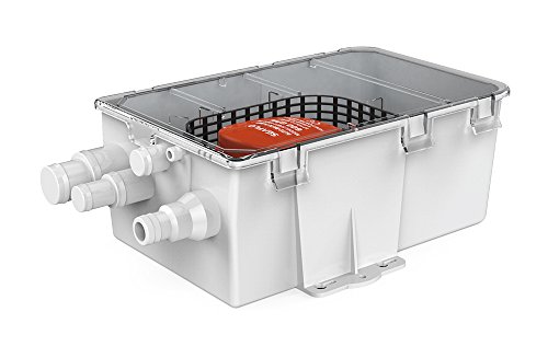 SEAFLO 750GPH Pumpen-System für die Duschwanne, 12 V, 3,0 A, Ablauf-Set, mit mehreren Anschlüssen, automatisch, mit Schwimmerschalter Cover