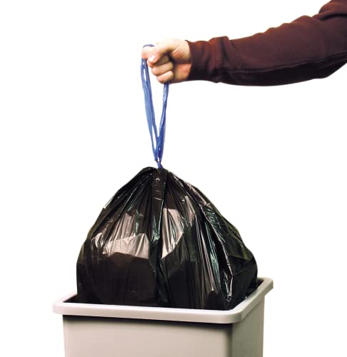 Image of Blue Collar 20-30 Gallon Can Liner by Heritage Bag Co. 1 /50 30x43 1.2 Mil Black