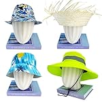 Bulk Luau Party Hats - 12 Assorted Funny Hawaiian Hat, Tropical Fancy Dress Props Hats, Fun Summer Party Accessories, Beach Themed Party Supplies Decoration - Image 4