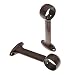Levolor A58721790 Universal Bracket for Ceiling, Wall or End Mounting, Brushed Sienna, 2-Pack