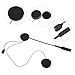 Docooler Auriculares Motocicleta Cascos Bluetooth 4.0 Cascos Inalambricos, Altavoces Duales Estéreo Manos...