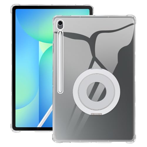 Housse Samsung Galaxy Tab S10 FE+ antichoc à poignée de bureau rotative