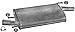 Produktbild ETS-EXHAUST 50490 Endtopf Auspuff + Anbauteile (für FIESTA 1.25 1.3 FLIEßHECK VAN 1995-2002 / 121 1.25 1.3 FLIEßHECK 75/60hp 1996-1999)