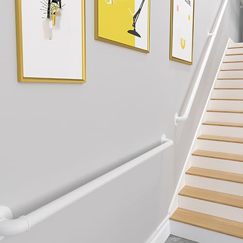 Rampe d'escalier haut de gamme en métal noir grand format