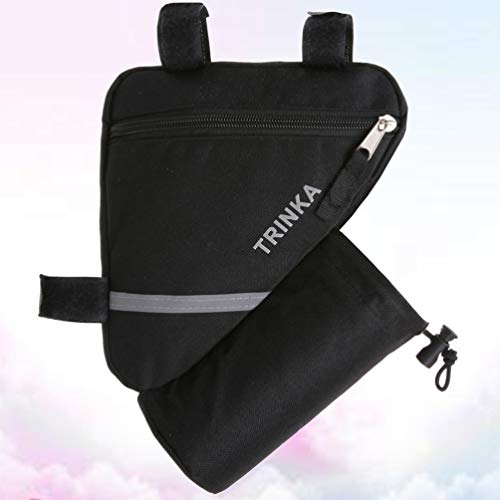 CLISPEED Saco de Armazenamento de Bicicleta TriÃ¢ngulo Bicicleta Quadro Saco de AlÃ§a de Ciclismo Se