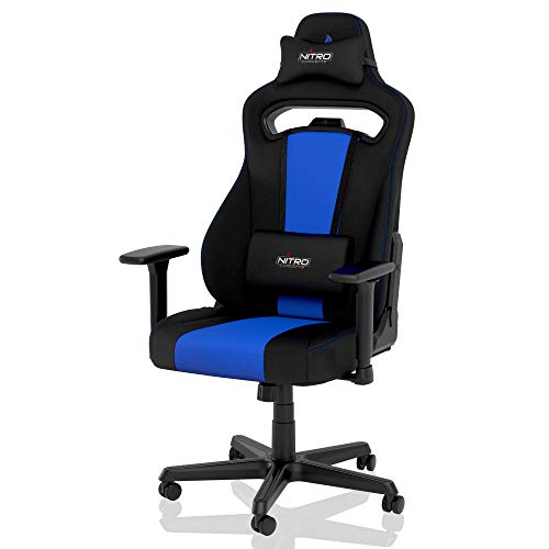 NITRO CONCEPTS E250 Chaise de Gaming - Chaise de Bureau - 125 kg - Inclinable de 90 ° à...