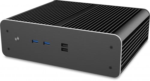 Akasa Euler CMX Fanless Mini-ITX Case con alimentatore interno
