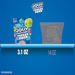 JOLLY RANCHER Freeze Dried Original Fruit Flavored Candy Bag, 3.1 oz