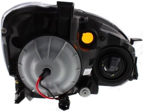 Headlight Headlamp Assembly Composite Clear Lens Driver Left Side For Nissan Altima 2002 2003 2004 Sedan - NI2502142