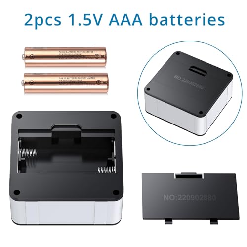 AUTOUTLET Inclinómetro Digital Protractor 4 * 90 ° Nivel Buscador de ángulos de Caja Retroiluminación Indicador de nivel Indicador de bisel con base magnética IN/FT, mm/m