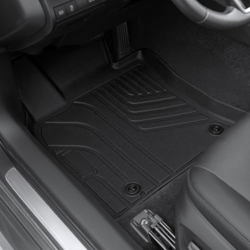 GALVAGNITE Floor Mats for Toyota Camry 2018-2024, All Weather Floor Mats Trunk Cargo Liner and Door Sill Guards Accessories, Full Coverage Set (Not fit AWD or Hybrid Models)