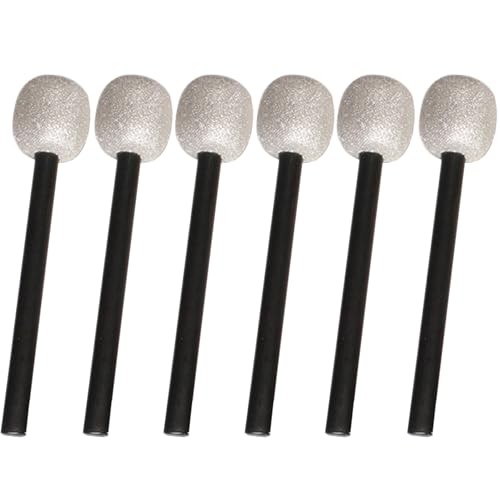Evita cables rotos con este micrófono de plástico realista desmontable para juegos y disfraces