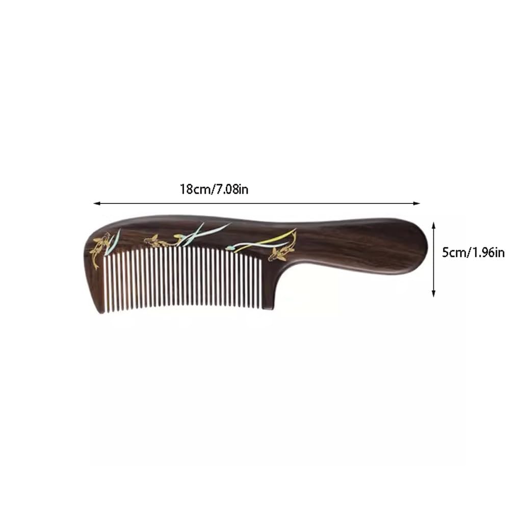 Grzebień narzędzia do włosów damski grzebień do włosów salon grzebień do włosów dom długie włosy drewniany grzebień masaż pielęgnacja włosów grzebień kosmetyczny
