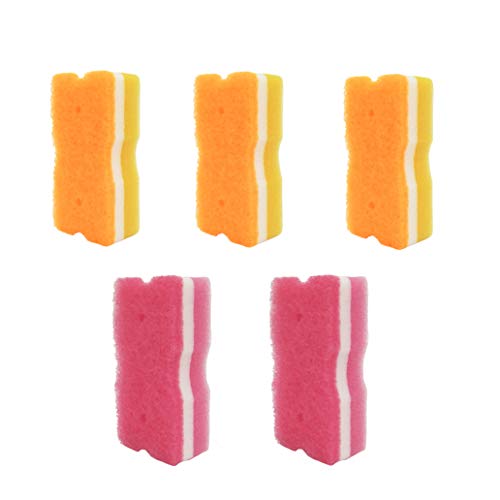 東和産業 キッチンスポンジ 泡シャキスポンジ ソフト 5個組