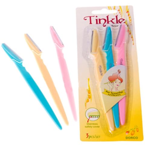 Rasoio per sopracciglia, 3 pezzi