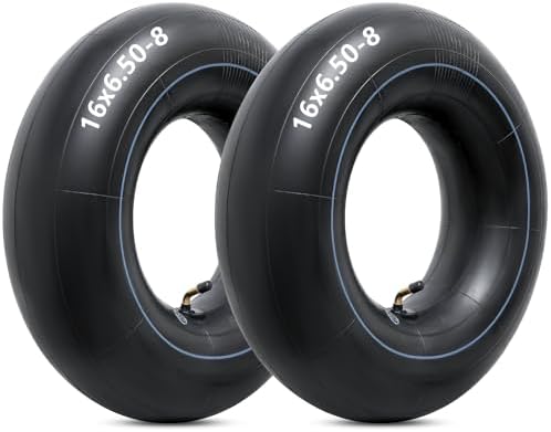 Pair Of Two (2) 16x6.50-8 16X6.5-8 16X650-8 ATV Mower Tire Inner
