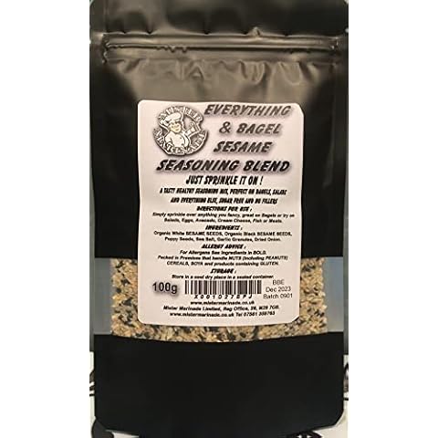 MISTER MARINADE Everything & Bagel Seasoning Spice Mix (100g Original) Cover