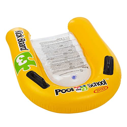 Intex 58167EU Pool School Inflatable Kick Board Float Swimming Aid, 79 x 76...