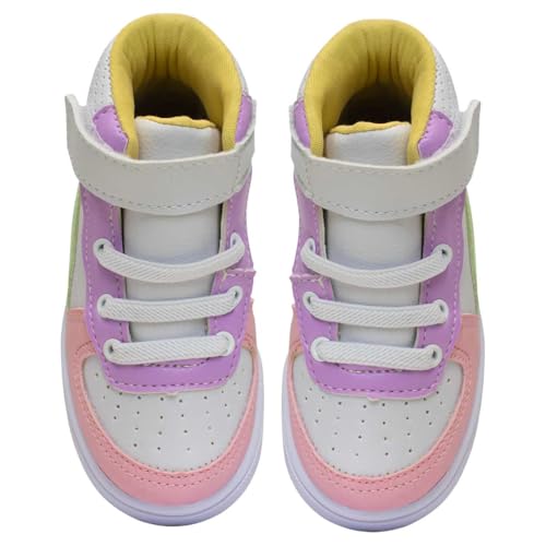 Tenis Infantil Cano Alto 22ao27 Botinha Menino Menina 11.104 (Branco, BR, Criança de 4 a 8 anos, Num