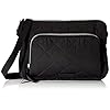 Vera-Bradley-Womens-Performance-Twill-Little-Hipster-Crossbody-Purse-with-RFID-Protection Vera Bradley Women's Performance Twill Little Hipster Crossbody Purse With RFID Protection, Black, One Size