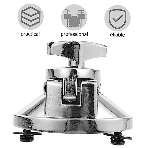 Abrazadera para pata de tambor piso Holibanna de aleación de zinc compatible con diferentes tambores miniatura 3