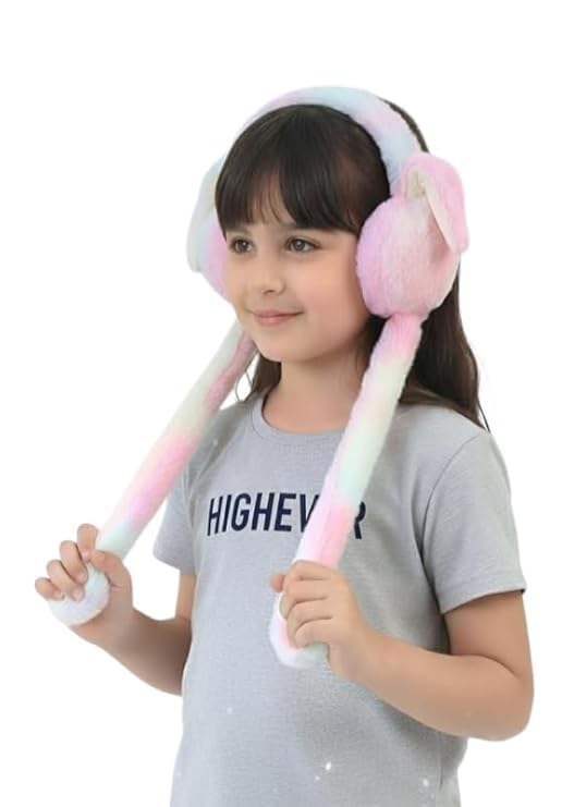 Women’s Winter Earmuffs – Soft Faux Fur Ear Warmers for Girls, Cozy Foldable Ear Covers (Multicolor)-image-48