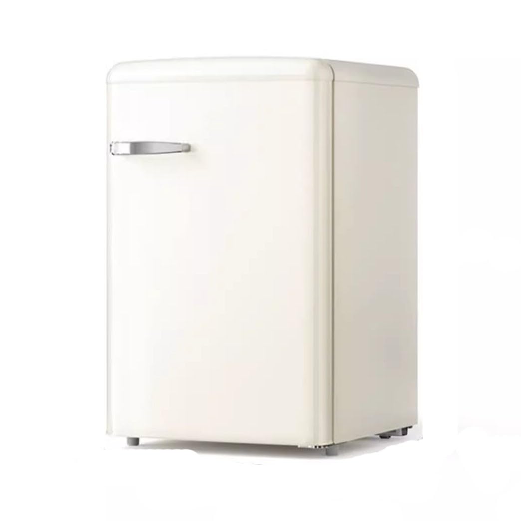 FAlkin Nevera pequeña electrica Mini Nevera Mini refrigerador con congelador para Dormitorio de Oficina en casa - Blanco
