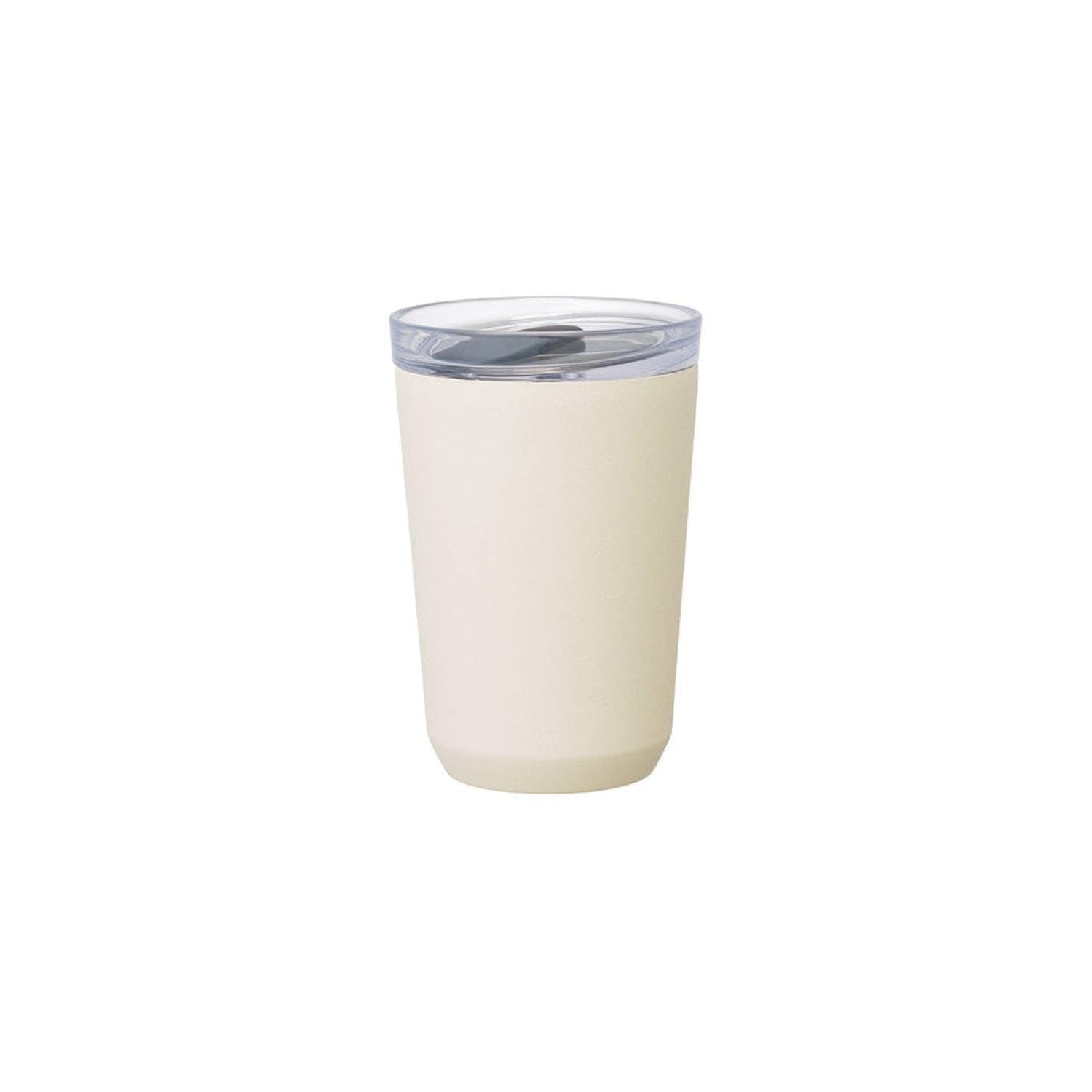 KINTO 20441 To-Go Trinkglas, 360 ml, Stopfen, Weiß