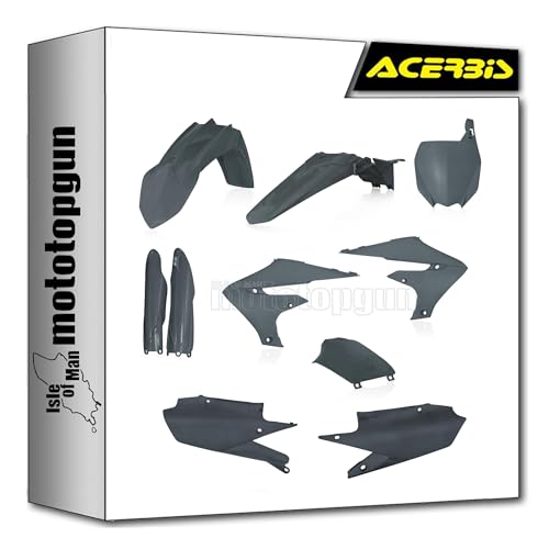 Kit cache carenage gris metal Acerbis haute résistance Yamaha YZ