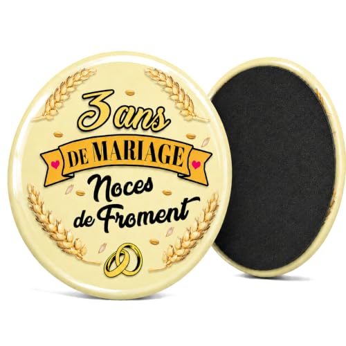 L'aimant de réfrigérateur pour noces de froment