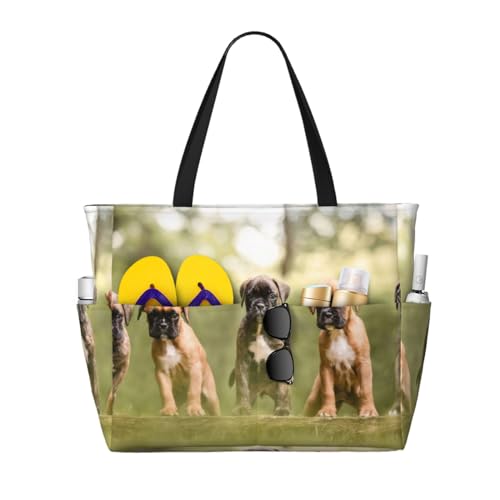 Grand sac fourre-tout Boxer pour ne plus manquer de place à la plage