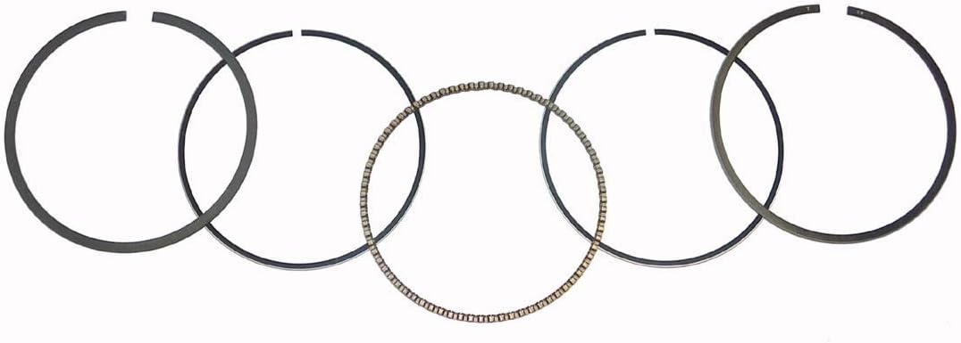 Piston Rings Compatible with Kawasaki 300 Bayou 1988-2004, 300 Lakota 1995-2003, 300 Prairie 1999-2002 Part# 51-255-07 OEM# 13024-1080 (77 mm)