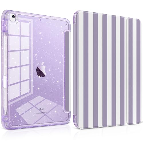 Coque iPad 10.2 antichoc TPU avec support tri-fold et veille auto